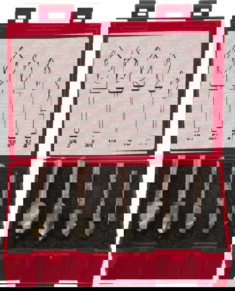 Countersink Set: 5 Pc, 1/4 to 3/4