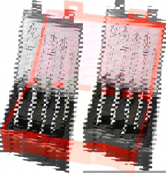 Countersink Set: 5 Pc, 1/4 to 3/4