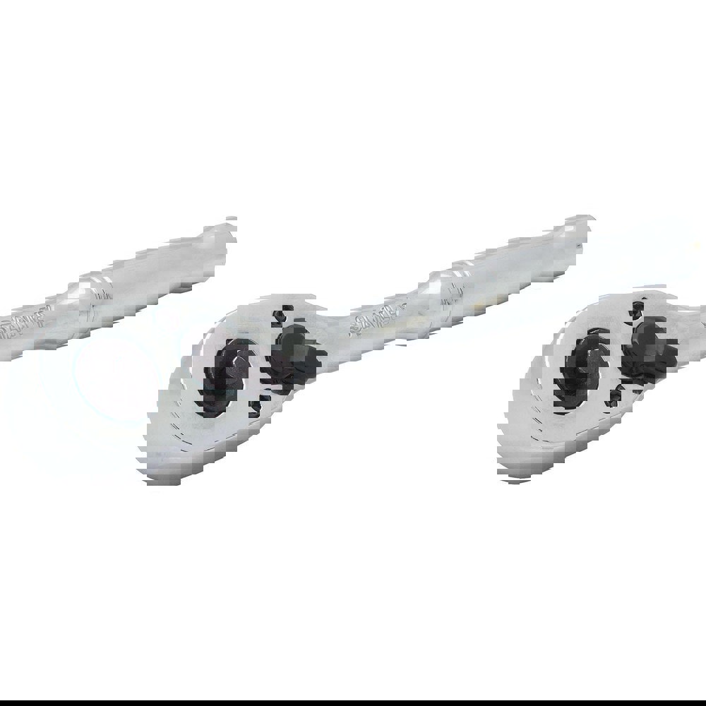 Ratchets; Tool Type: Quick-Release Ratchet ; Drive Size (Inch): 1/4 ; Head Shape: Pear ; Head Style: Fixed ; Material: Steel ; Finish: Chrome