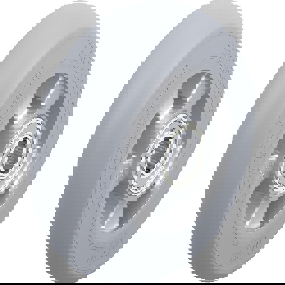 Caster Wheels; Wheel Type: Rigid; Swivel ; Wheel Diameter (Inch): 6-5/16 ; Bearing Type: Ball ; Wheel Width (Inch): 2 ; Wheel Core Material: Die-Cast Aluminium ; Wheel Material: Rubber