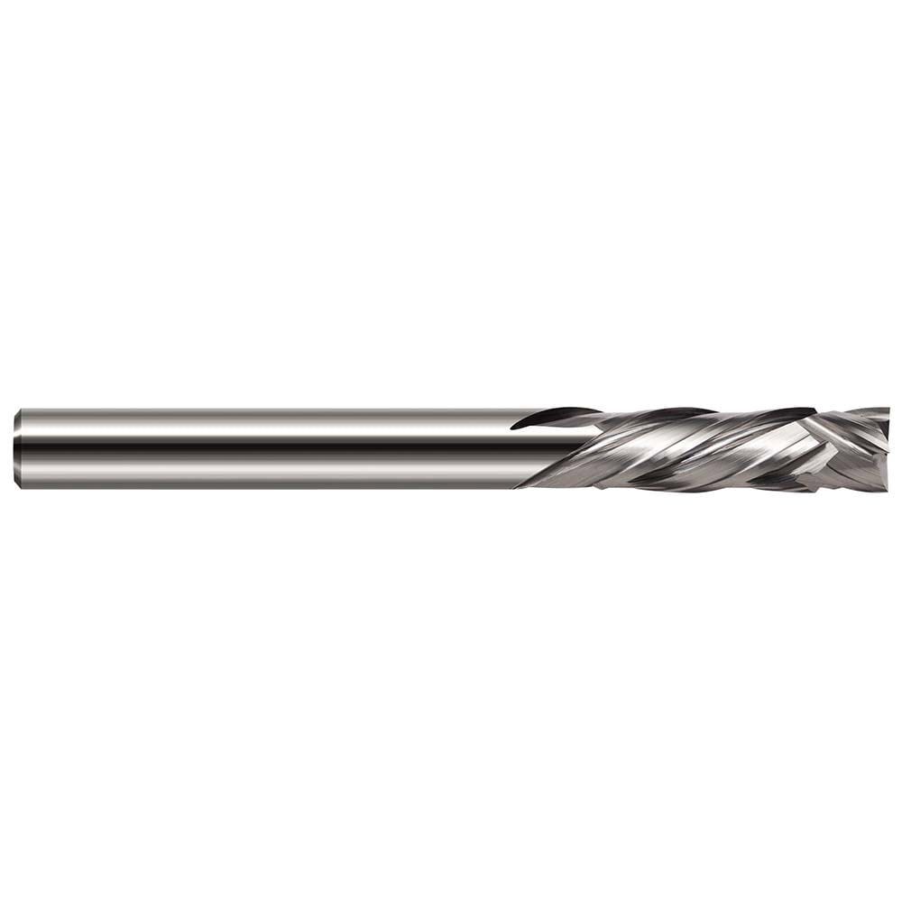 Square End Mill: 1/2'' Dia, 1-1/2'' LOC, 1/2'' Shank Dia, 3'' OAL, 6 Flutes, Solid Carbide