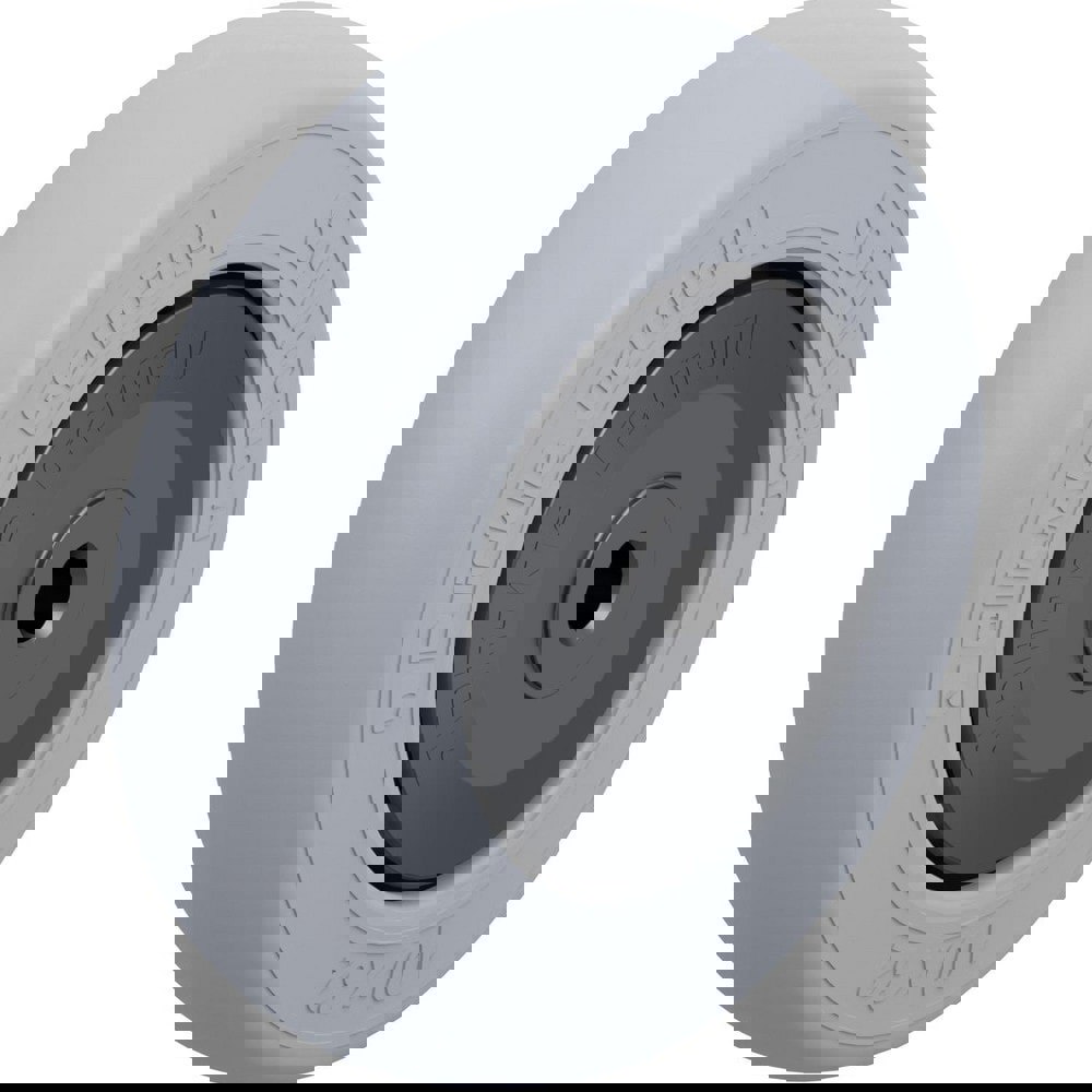 Caster Wheels; Wheel Type: Rigid; Swivel ; Wheel Diameter (Inch): 4 ; Bearing Type: Ball ; Wheel Width (Inch): 1-1/4 ; Wheel Core Material: Nylon ; Wheel Material: Rubber