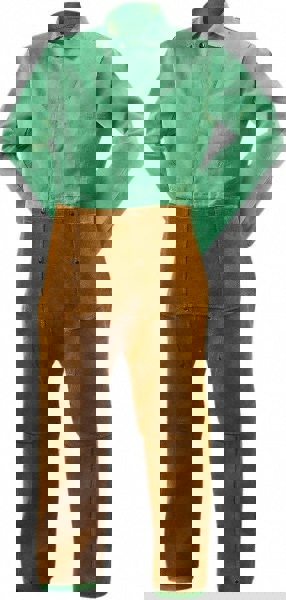 Chap: Universal, Leather, Brown