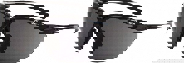 Safety Glass: Scratch-Resistant, Polycarbonate, Smoke Lenses, Full-Framed, UV Protection