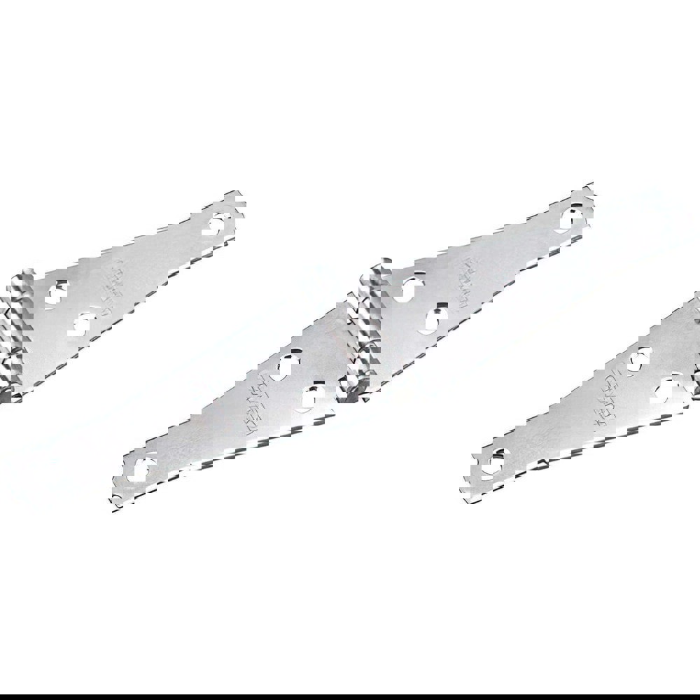 Tee Hinges; Finish/Coating: Zinc ; Hinge Material: Steel ; Range Of Motion: 180 ; Load Capacity: 20 ; Door Leaf Height: 4in ; Number Of Mounting Holes: 6.000