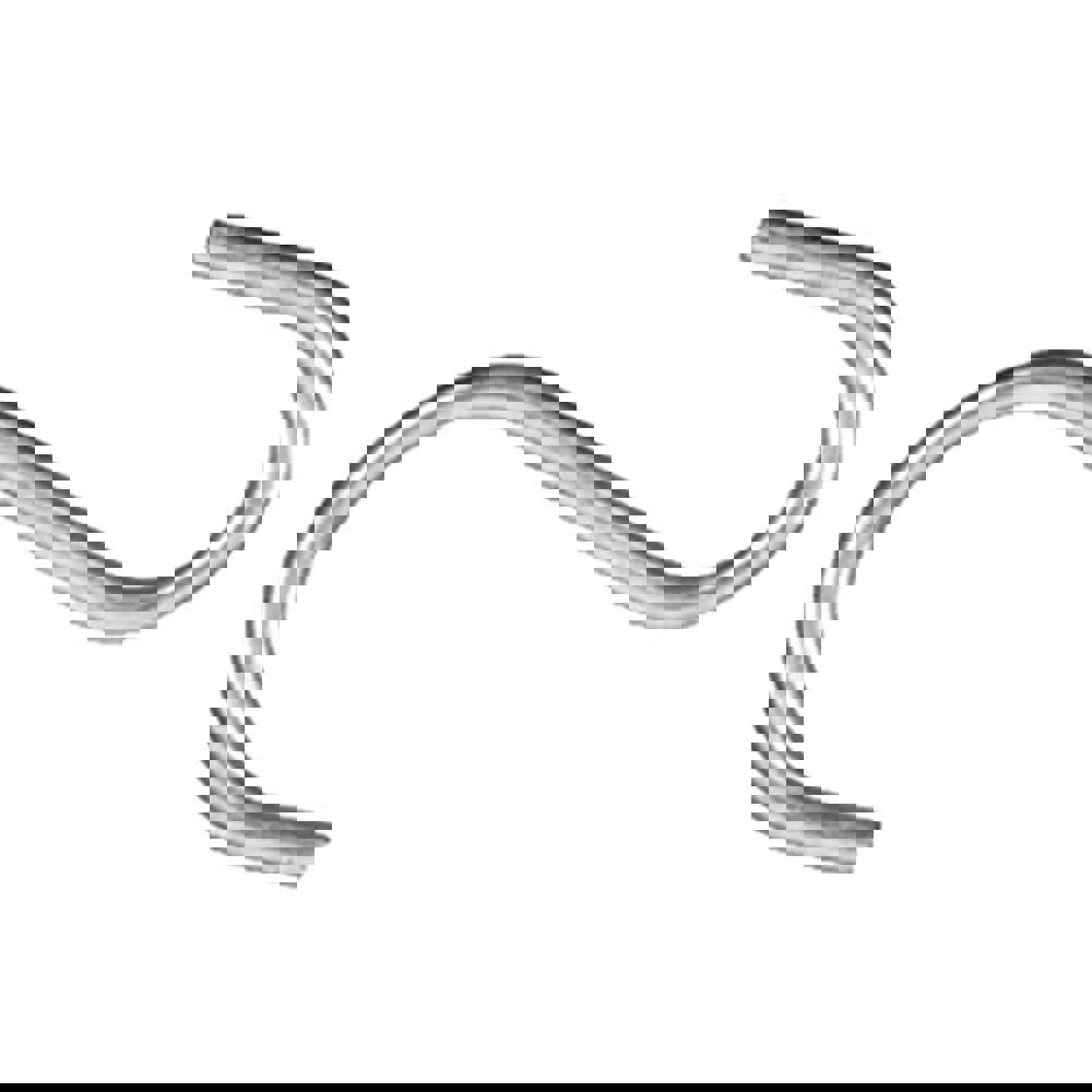 S-hooks; Wire Size (Decimal Inch): 2.5000 ; Length: 2.80in (Inch); Finish/Coating: Zinc ; Material: Carbon Steel ; UNSPSC Code: 31162603