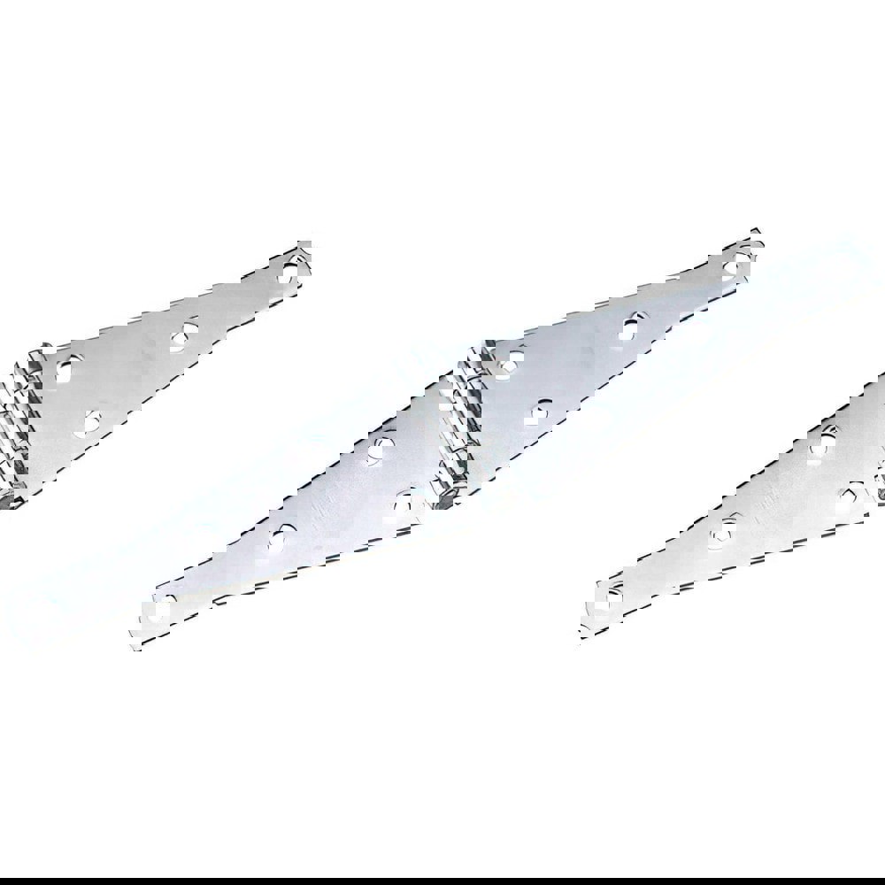 Tee Hinges; Finish/Coating: Zinc ; Hinge Material: Steel ; Range Of Motion: 180 ; Load Capacity: 40 ; Door Leaf Height: 6in ; Number Of Mounting Holes: 8.000