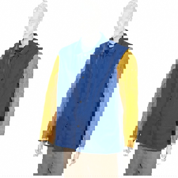 Light Duty Welding Jacket: Size 2X-Large, Cotton