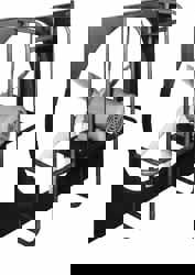 Exhaust Fans; Blade Size: 24; Drive Type: Direct; Blade Size: 24 in; Type of Enclosure: TEFC; CFM: 5200; Motor Enclosure Type: TEFC; Horsepower: 1/4; Overall Depth: 15 in; Panel Size: 30 x 30 in; Phase: Three; RPM: 1725; Material: Cast Aluminum; Features: