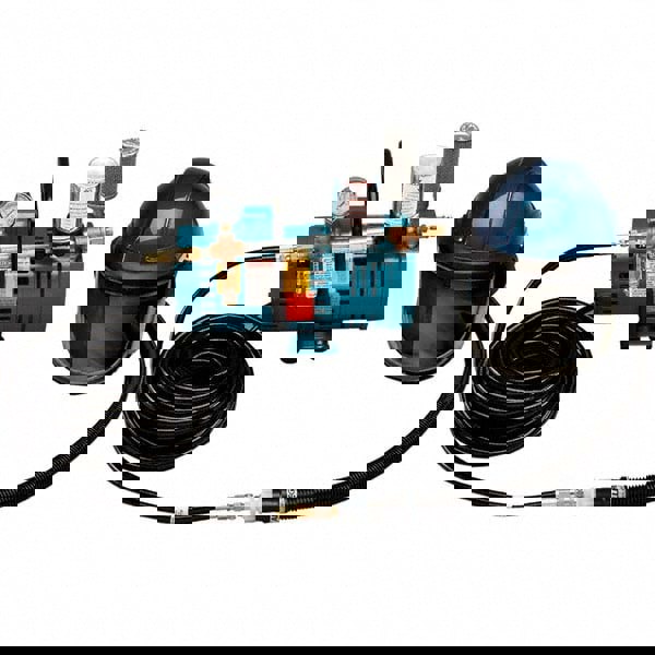 SAR Welding Helmet: 50' Hose, Breathing Air Pump, Helmet