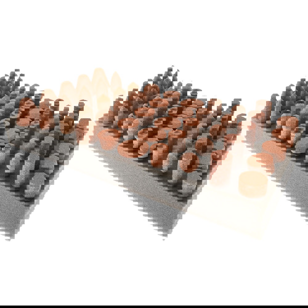 50 Piece Aluminum Oxide Vitrified Mounted Stone Abrasive Point Set