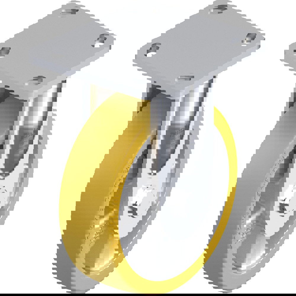 Top Plate Casters; Mount Type: Plate ; Number of Wheels: 1.000 ; Wheel Diameter (Inch): 5 ; Wheel Material: Rubber ; Wheel Width (Inch): 1-7/16 ; Wheel Color: Blue