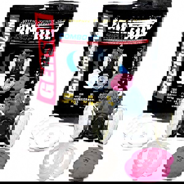 Half Facepiece Respirator: Silicone, Bayonet, Medium