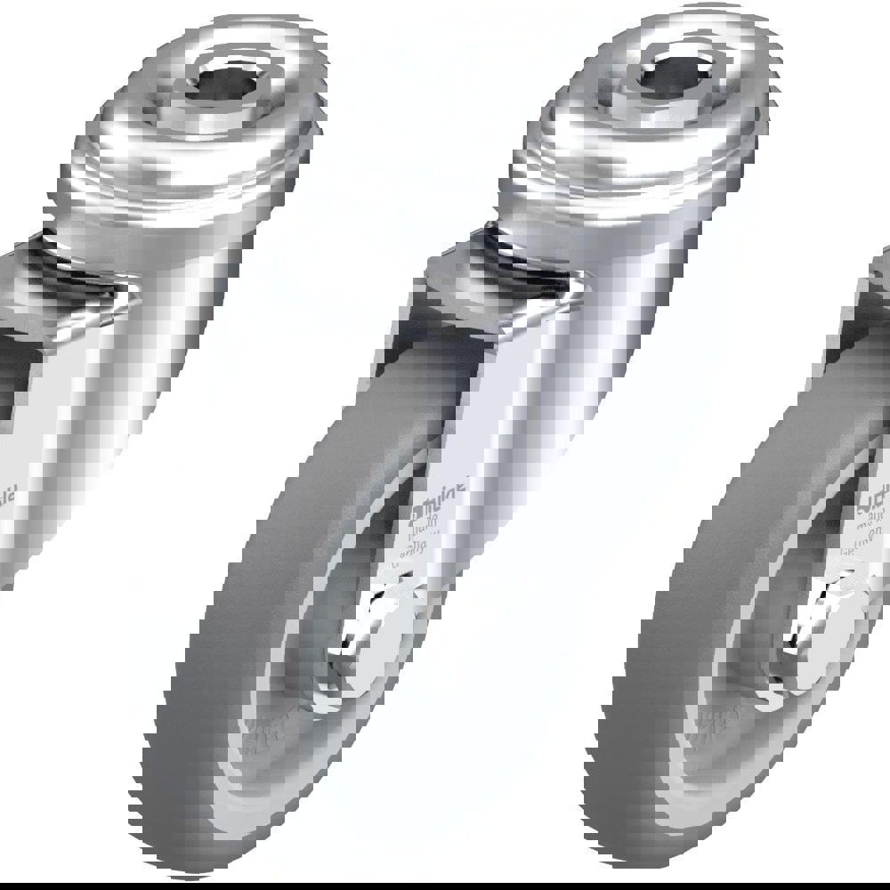 Top Plate Casters; Mount Type: Plate ; Number of Wheels: 1.000 ; Wheel Diameter (Inch): 6 ; Wheel Material: Polyurethane ; Wheel Width (Inch): 2 ; Wheel Color: Brown
