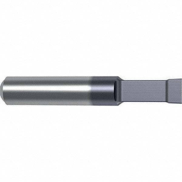 Profile Boring Bar: 5.7 mm Min Bore, 12 mm Max Depth, Neutral, Fine Grain Solid Carbide