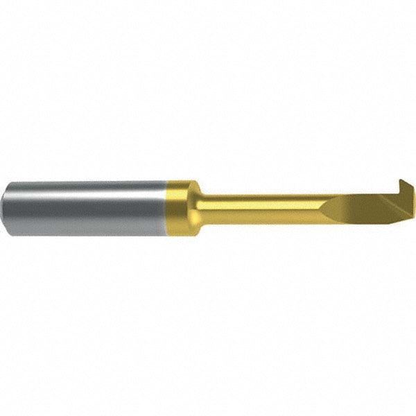 Profile Boring Bar: 1.2 mm Min Bore, 47 mm Max Depth, Right Hand Cut, Fine Grain Solid Carbide