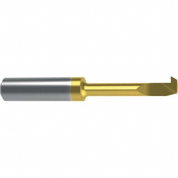 Profile Boring Bar: 1.2 mm Min Bore, 47 mm Max Depth, Left Hand Cut, Fine Grain Solid Carbide