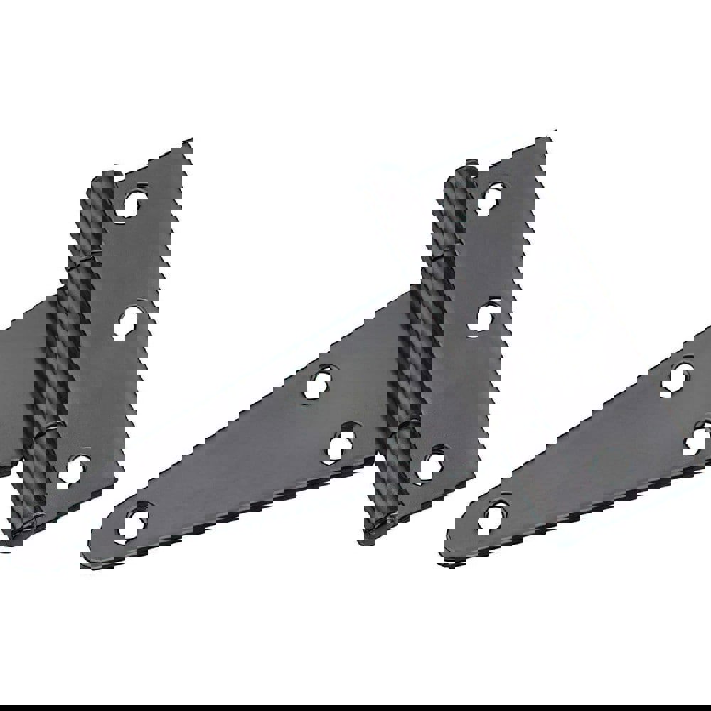 Tee Hinges; Finish/Coating: Black ; Hinge Material: Steel ; Range Of Motion: 180 ; Load Capacity: 22 ; Door Leaf Height: 4in ; Number Of Mounting Holes: 6.000