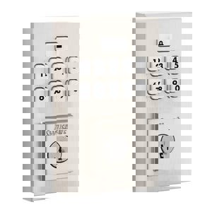 Deadbolt Lock in Satin Nickel