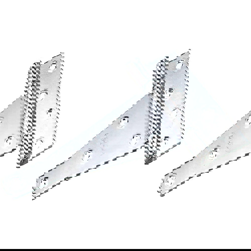 Tee Hinges; Finish/Coating: Zinc ; Hinge Material: Steel ; Range Of Motion: 180 ; Load Capacity: 47 ; Door Leaf Height: 6in ; Number Of Mounting Holes: 8.000