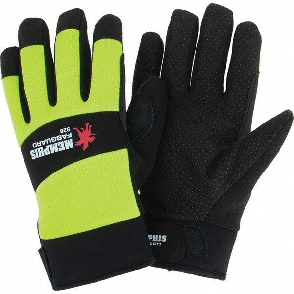 Work Gloves: Memphis 926, Size Large, Synthetic Leather Lined, Synthetic Leather, Mechanic's & Lifting