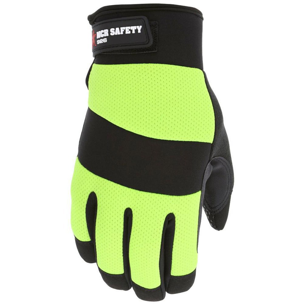 Work Gloves: Memphis 926, Size 2X-Large, Thermosock Lined, Synthetic Leather, Mechanic's & Lifting