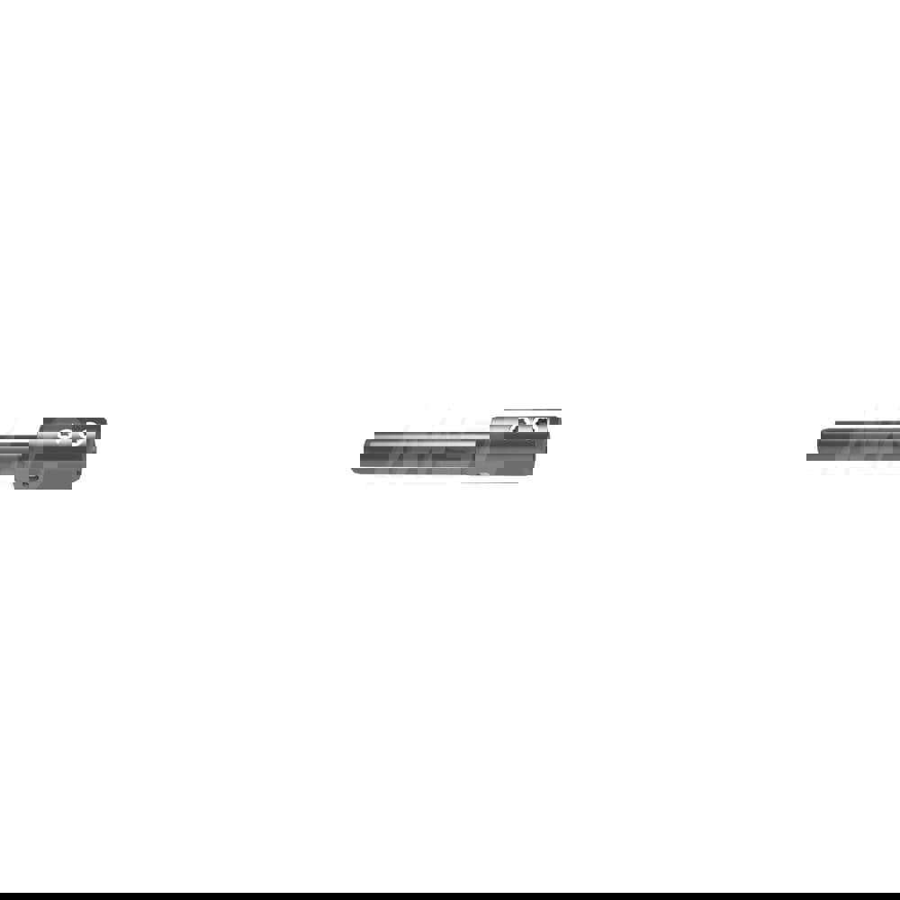 Guhring GB108.0016.090.00.22.N.IK.RND 16.00mm Shank 90.00mm OAL Round Shank Holder with Top Clamping Screw, No Clamping Surfaces Used with 8mm Shank Tools