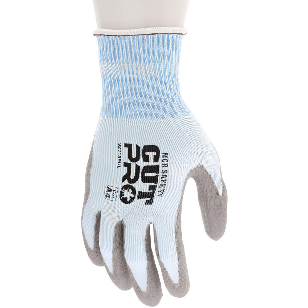 Cut, Puncture & Abrasion-Resistant Gloves: Cut Pro 92713PU, Size Medium, ANSI Cut A4, ANSI Puncture 3, Polyurethane, HPPE