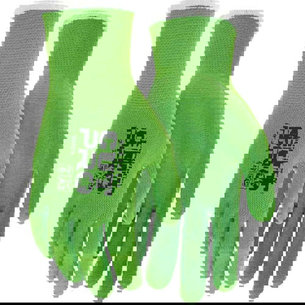 Cut, Puncture & Abrasive-Resistant Gloves: Size L, ANSI Cut A3, ANSI Puncture 3, Silicone, 13-Guage Knit