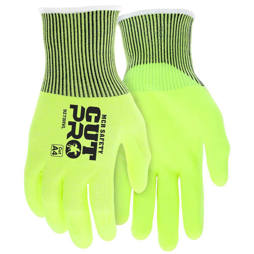 Cut, Puncture & Abrasion-Resistant Gloves: Cut Pro 9273HV, Size Large, ANSI Cut A4, ANSI Puncture 3, Foam Nitrile, HPPE