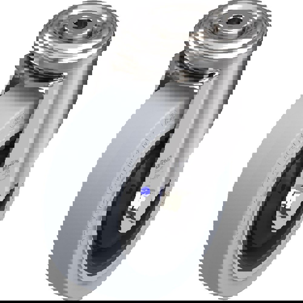 Top Plate Casters; Mount Type: Plate ; Number of Wheels: 1.000 ; Wheel Diameter (Inch): 5 ; Wheel Material: Polyurethane ; Wheel Width (Inch): 1-9/16 ; Wheel Color: Brown