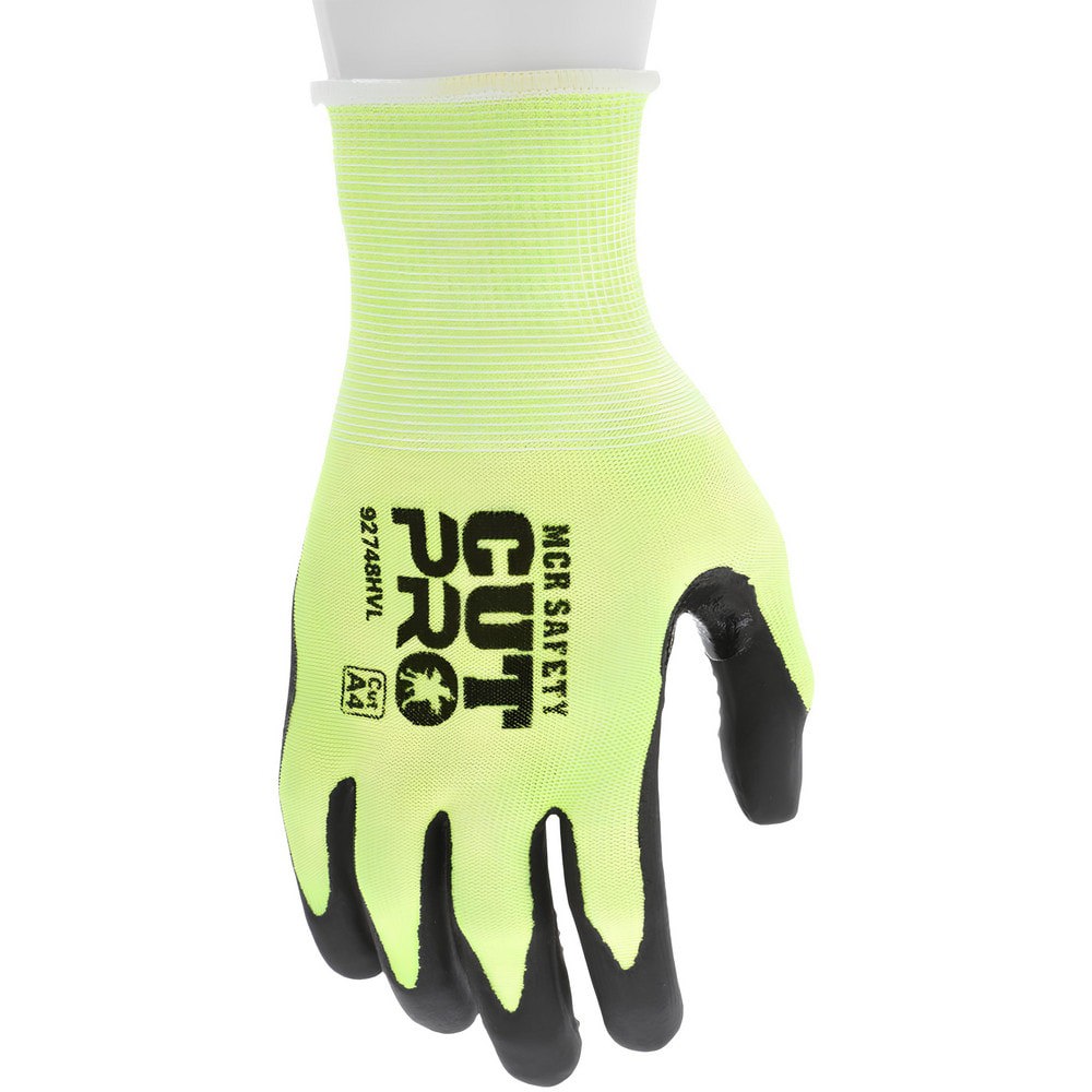Cut, Puncture & Abrasion-Resistant Gloves: Cut Pro 92748HV, Size 2X-Large, ANSI Cut A4, ANSI Puncture 3, Foam Nitrile, HPPE