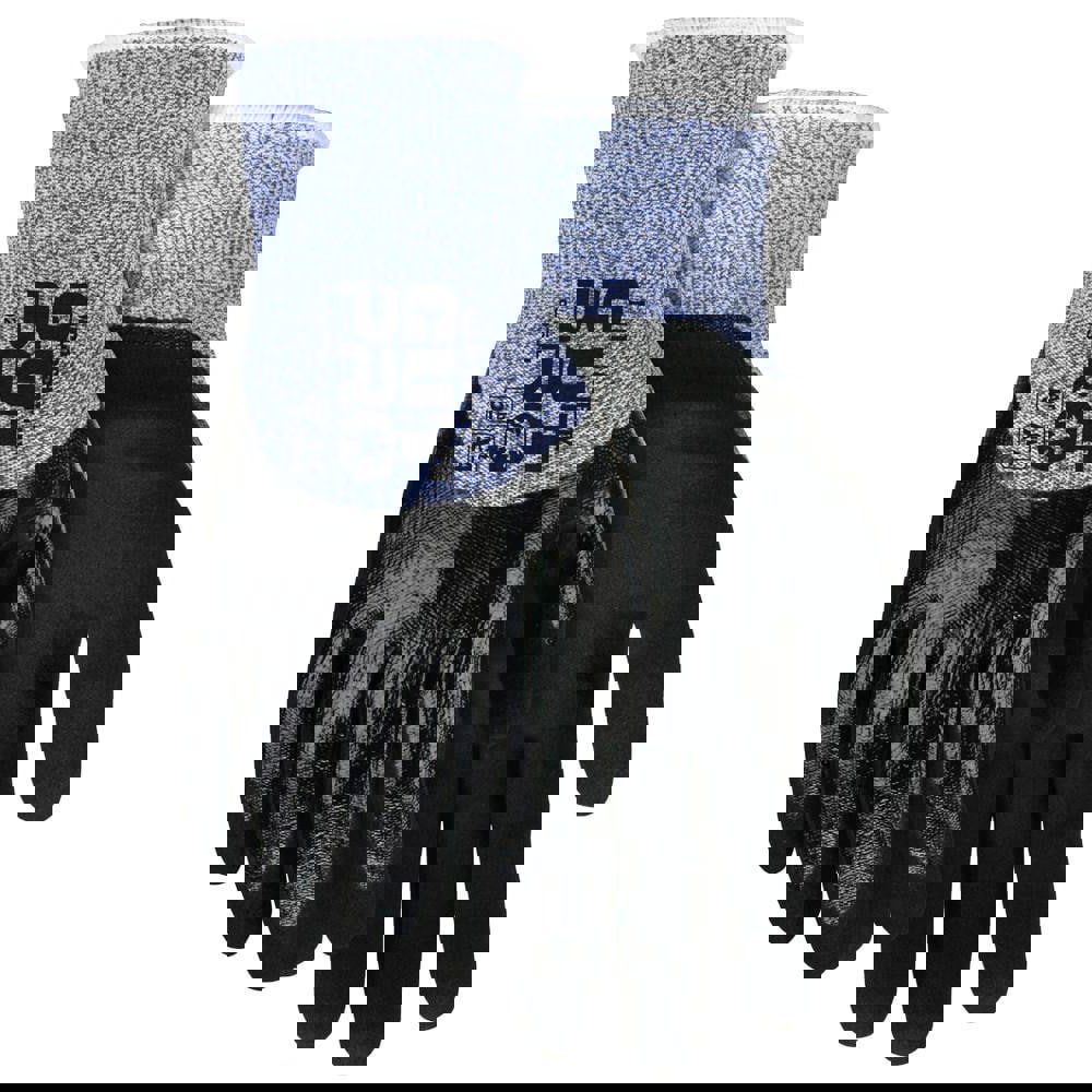 Cut, Puncture & Abrasive-Resistant Gloves: Size XL, ANSI Cut A4, ANSI Puncture 2, Nitrile, Synthetic