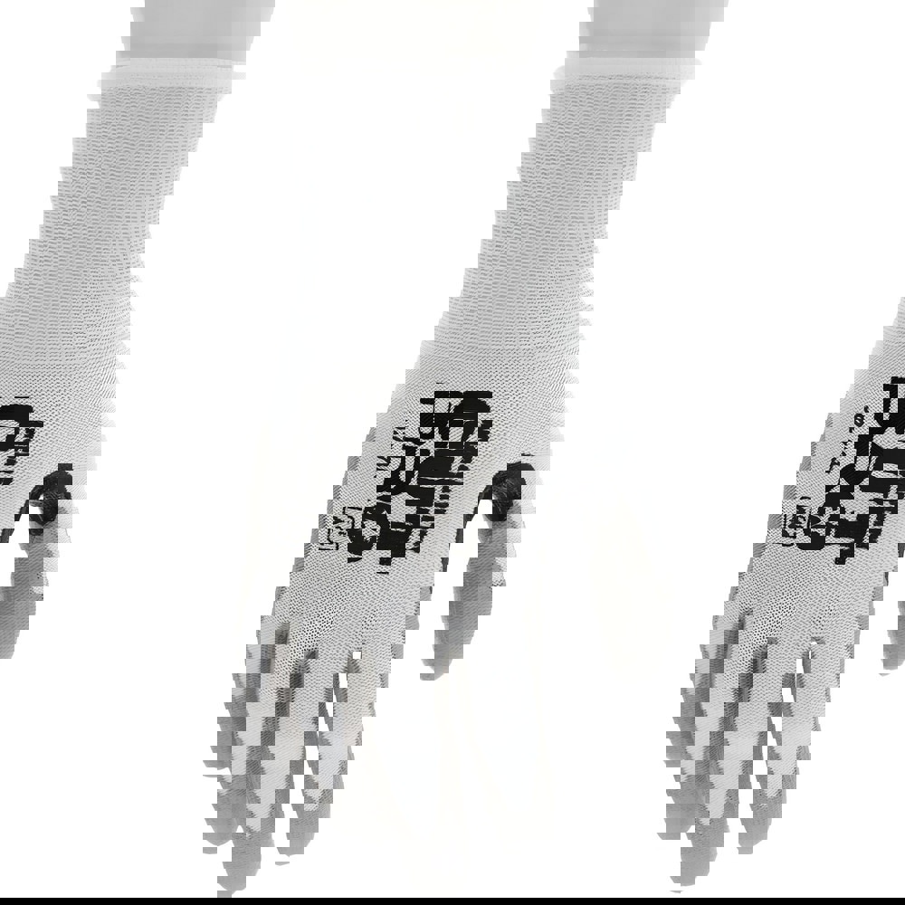 Cut, Puncture & Abrasive-Resistant Gloves: Size L, ANSI Cut A4, ANSI Puncture 3, Foam Nitrile, HPPE