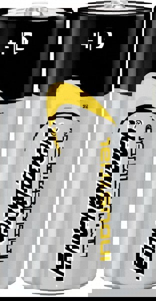 Standard Battery: Size D, Alkaline