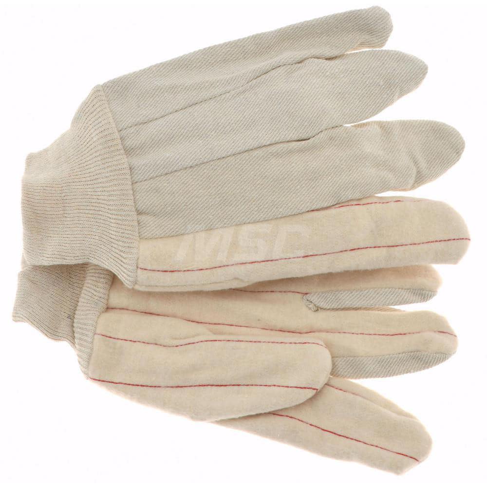 Work Gloves: PRO-SAFE Size Universal, Not Lined, Cotton Canvas