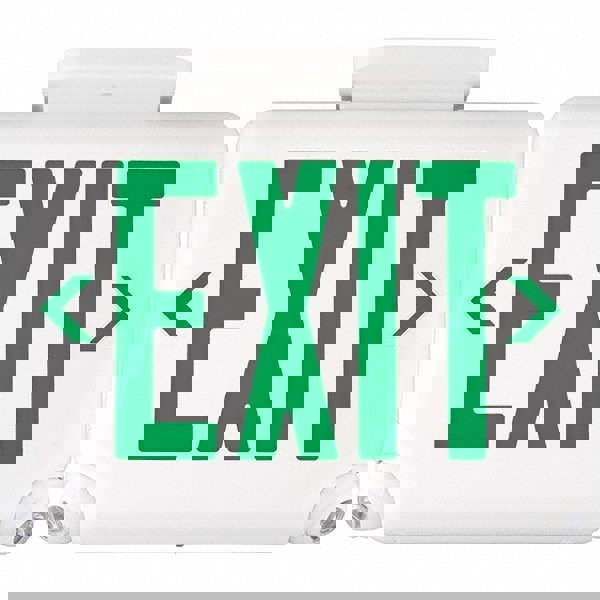 1 Face Ceiling & Wall Mount LED Combination Exit Signs