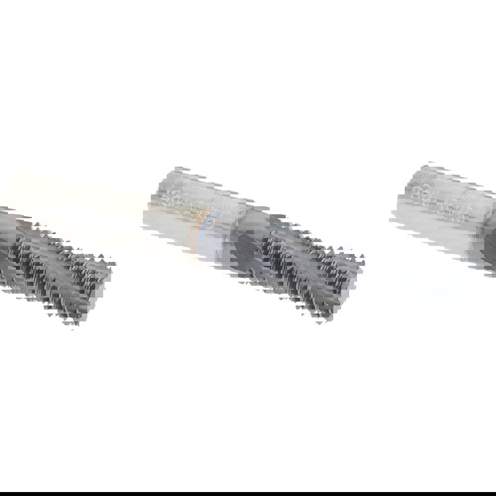 Helical Flute Thread Mill: 9/16-18, Internal, 4 Flute, 3/8