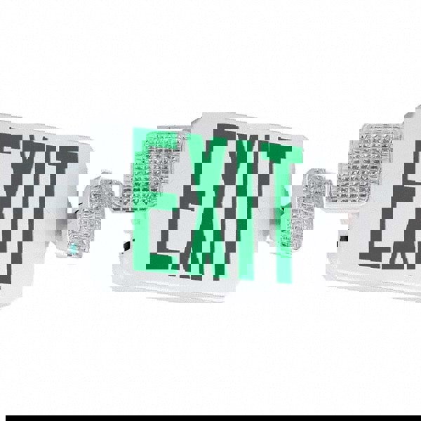 1 Face Ceiling & Wall Mount LED Combination Exit Signs