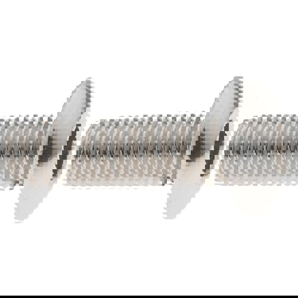 Button Socket Cap Screw: #10-24 x 5/8, Stainless Steel, Uncoated