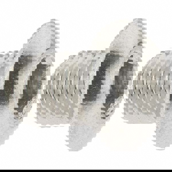 Button Socket Cap Screw: 1/4-20 x 3/8, Stainless Steel