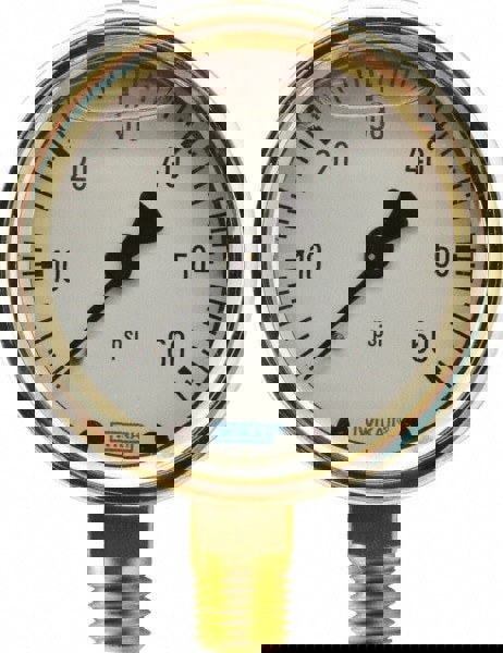 Pressure Gauge: 2-1/2