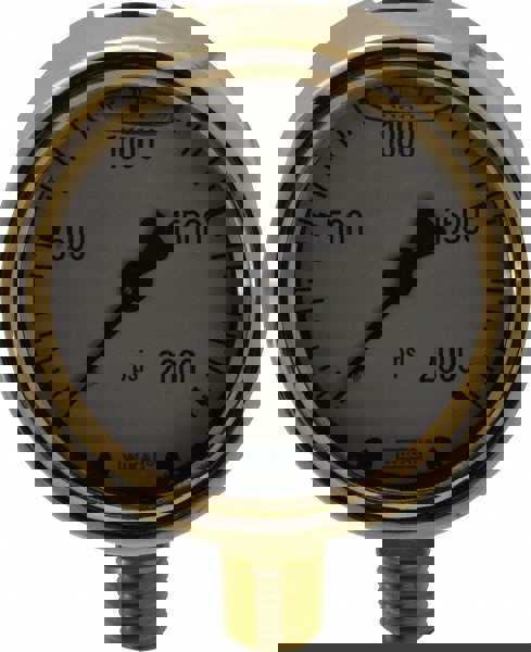 Pressure Gauge: 2-1/2