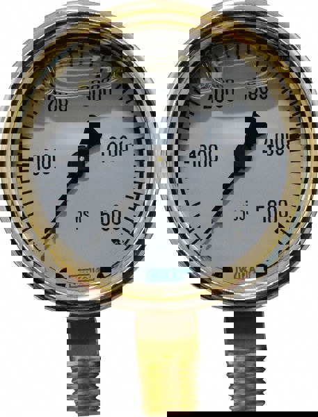 Pressure Gauge: 2-1/2