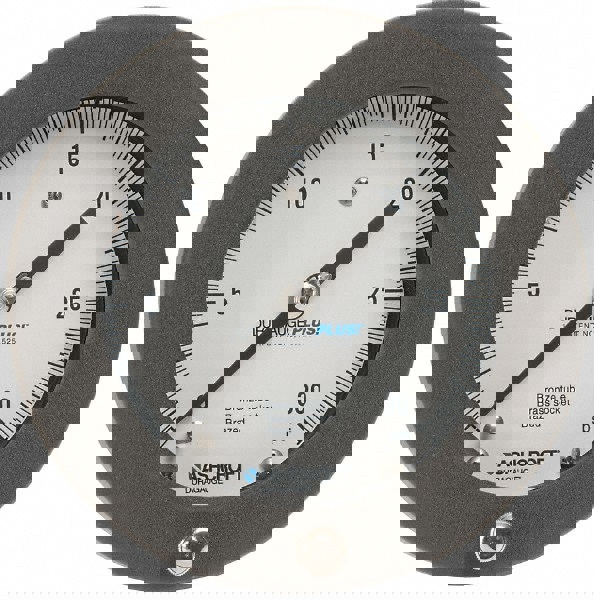 Pressure Gauge: 4-1/2