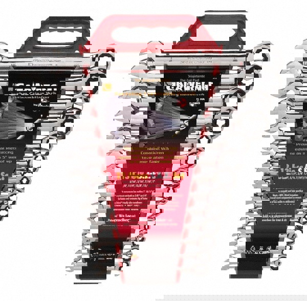 Combination Wrench Set: 13 Pc, 1