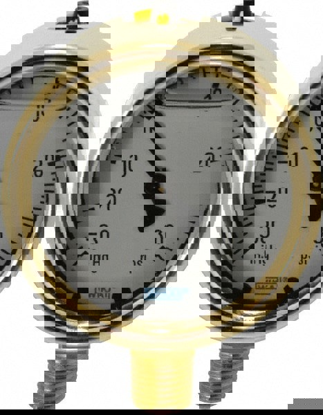 Pressure Gauge: 2-1/2