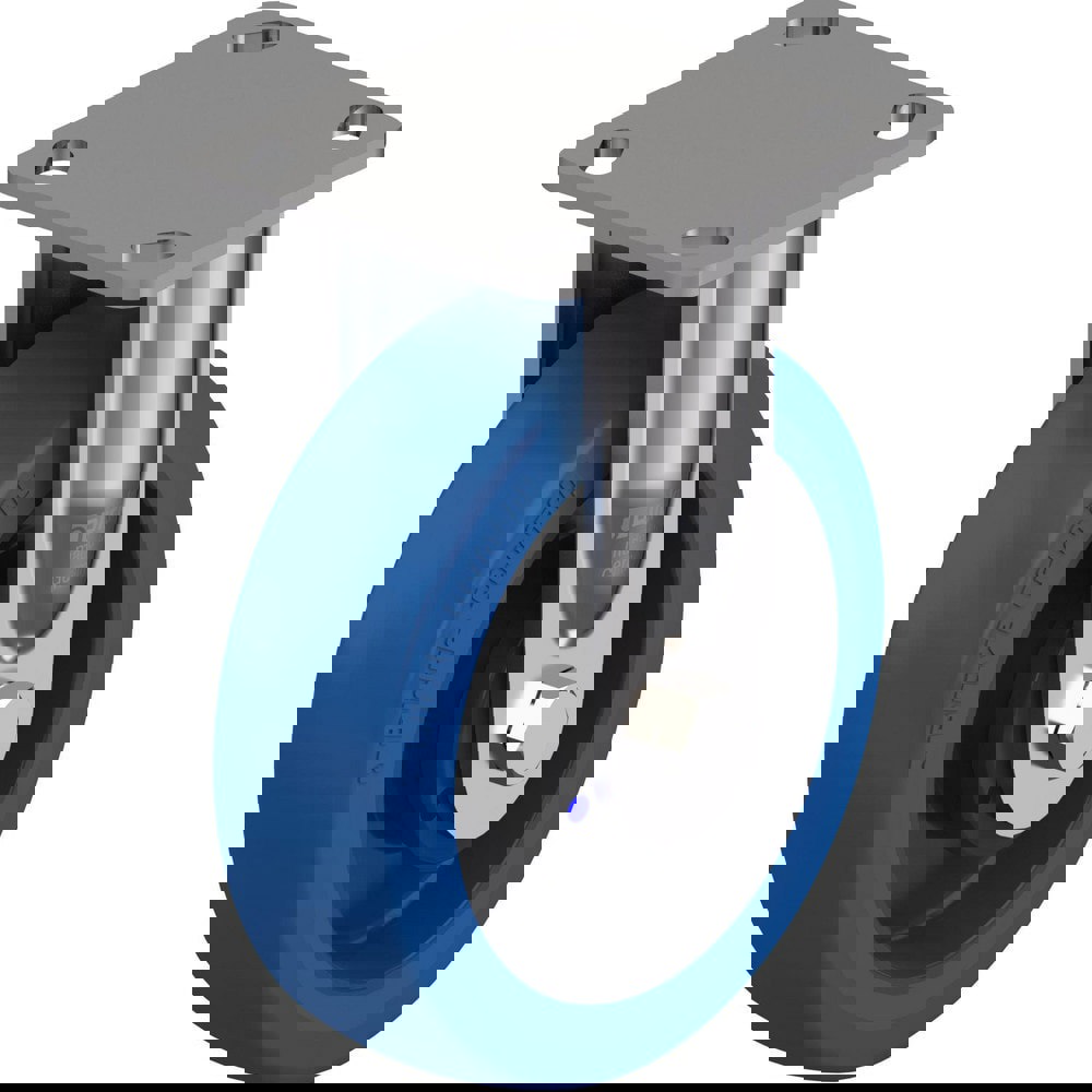 Top Plate Casters; Mount Type: Plate ; Number of Wheels: 1.000 ; Wheel Diameter (Inch): 4 ; Wheel Material: Polyurethane ; Wheel Width (Inch): 1-9/16 ; Wheel Color: Brown