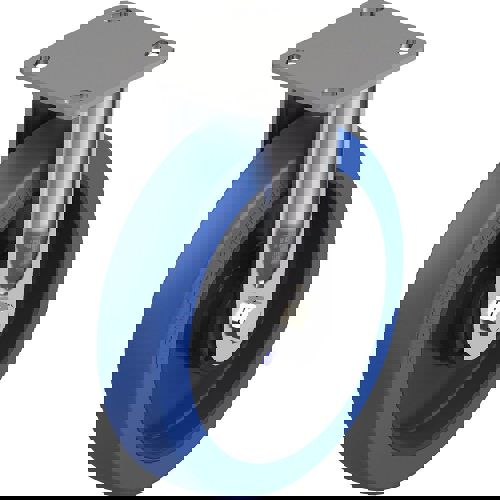 Top Plate Casters; Mount Type: Plate ; Number of Wheels: 1.000 ; Wheel Diameter (Inch): 5 ; Wheel Material: Polyurethane ; Wheel Width (Inch): 1-9/16 ; Wheel Color: Brown