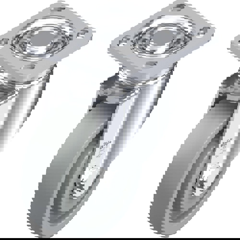 Top Plate Casters; Mount Type: Plate ; Number of Wheels: 1.000 ; Wheel Diameter (Inch): 4 ; Wheel Material: Synthetic ; Wheel Width (Inch): 1-3/16 ; Wheel Color: Natural